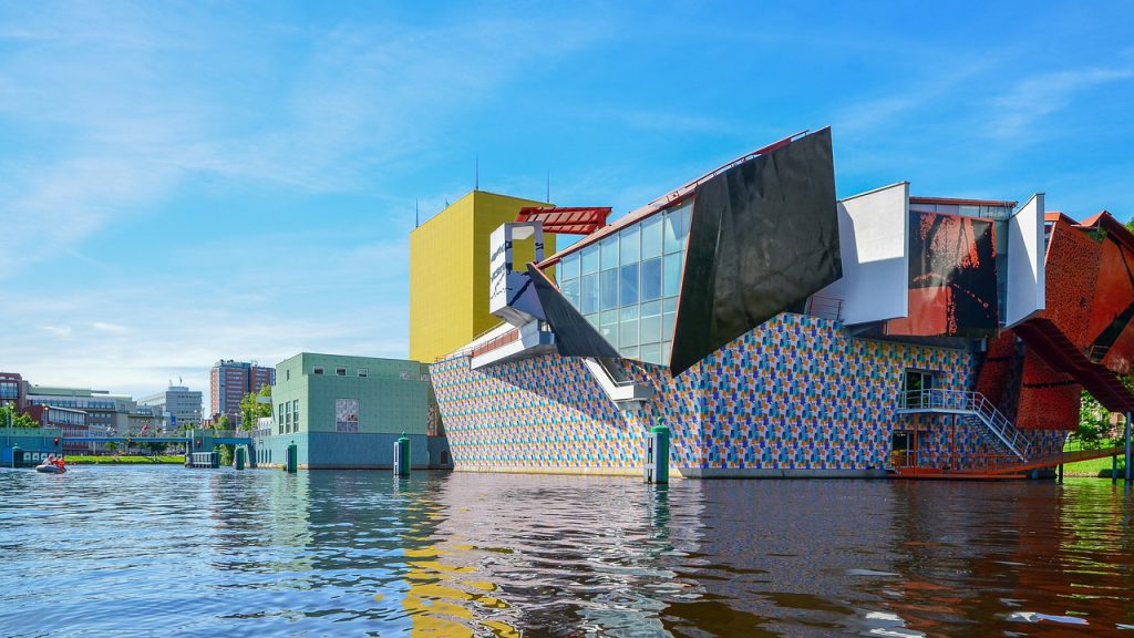 architecture, groningen, museum