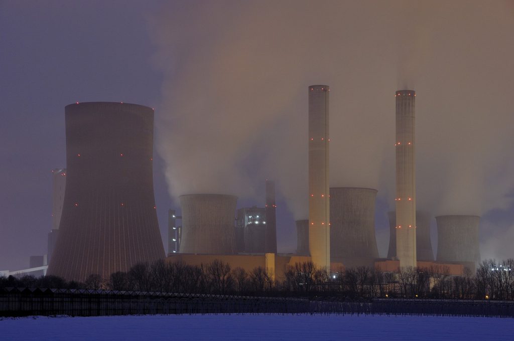 coal-fired power station, nuclear power plant, nuclear reactor