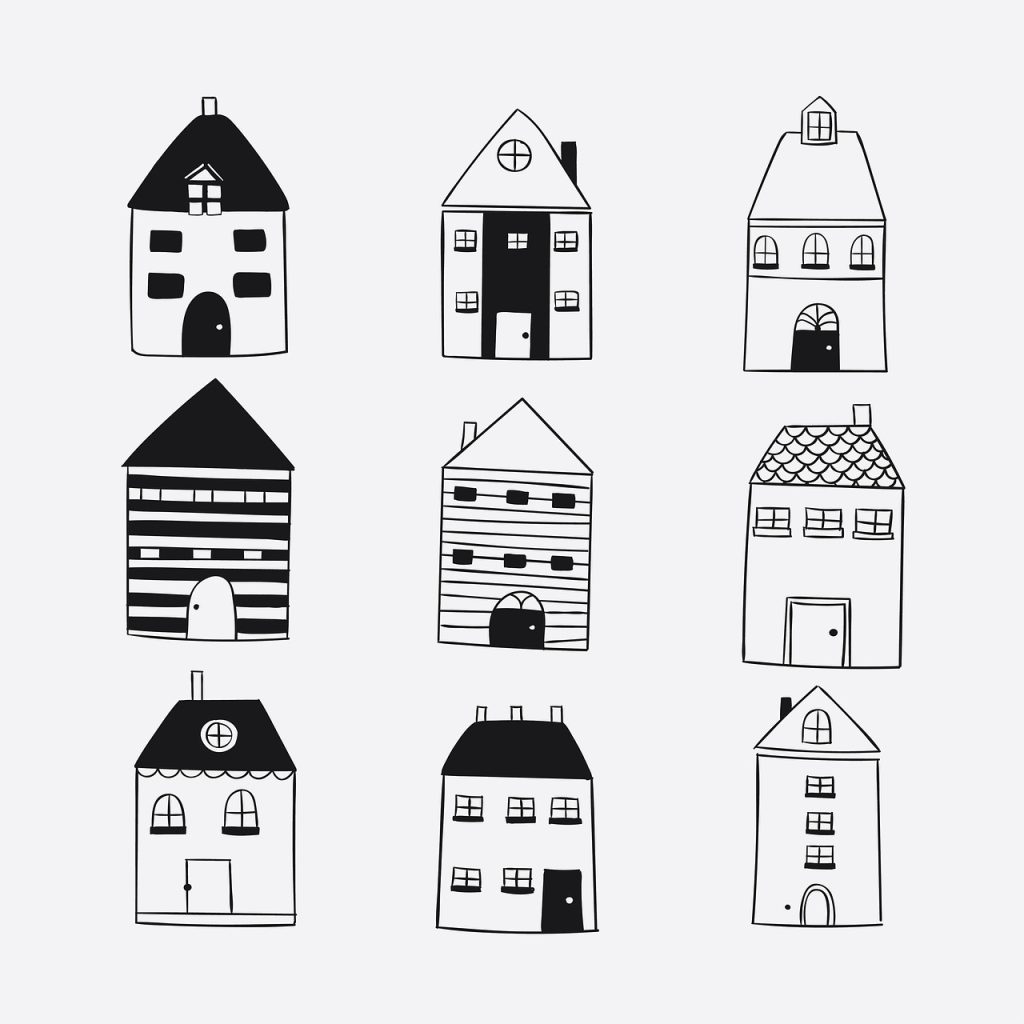 house, building, icon