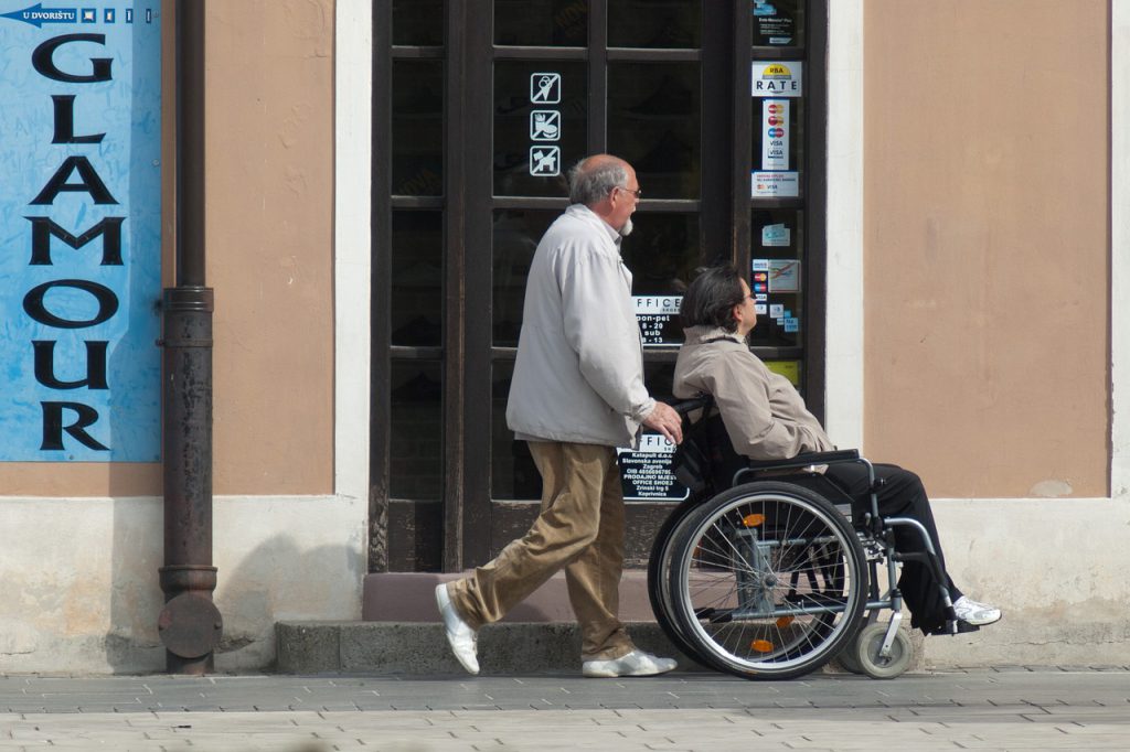 wheelchair, care, disabled