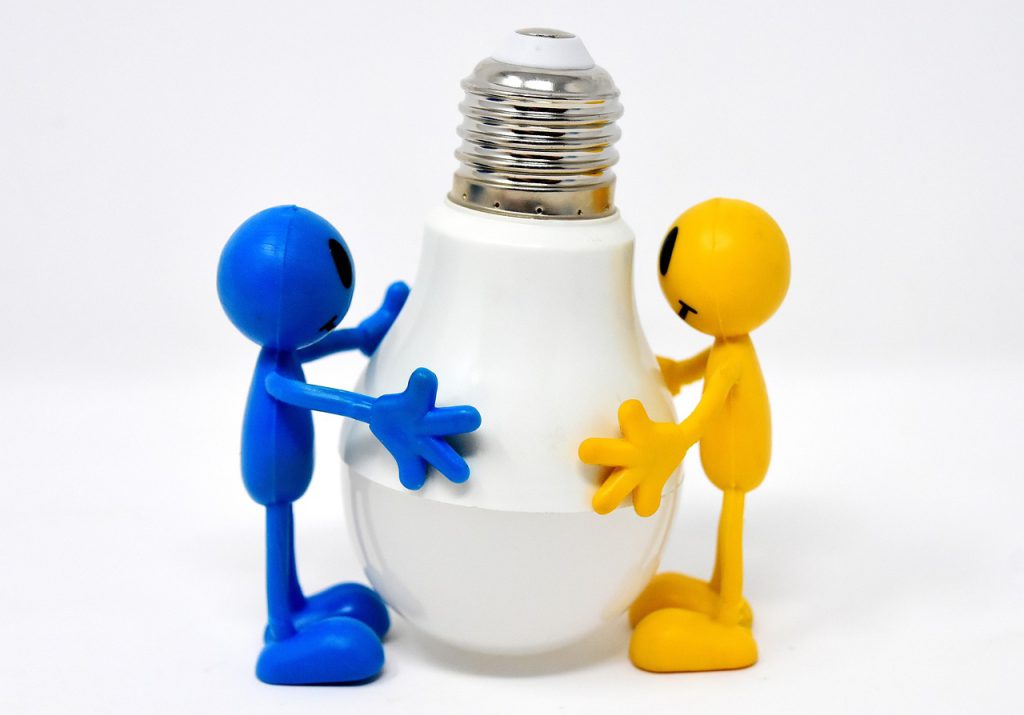 energy saving lamp, led, characters