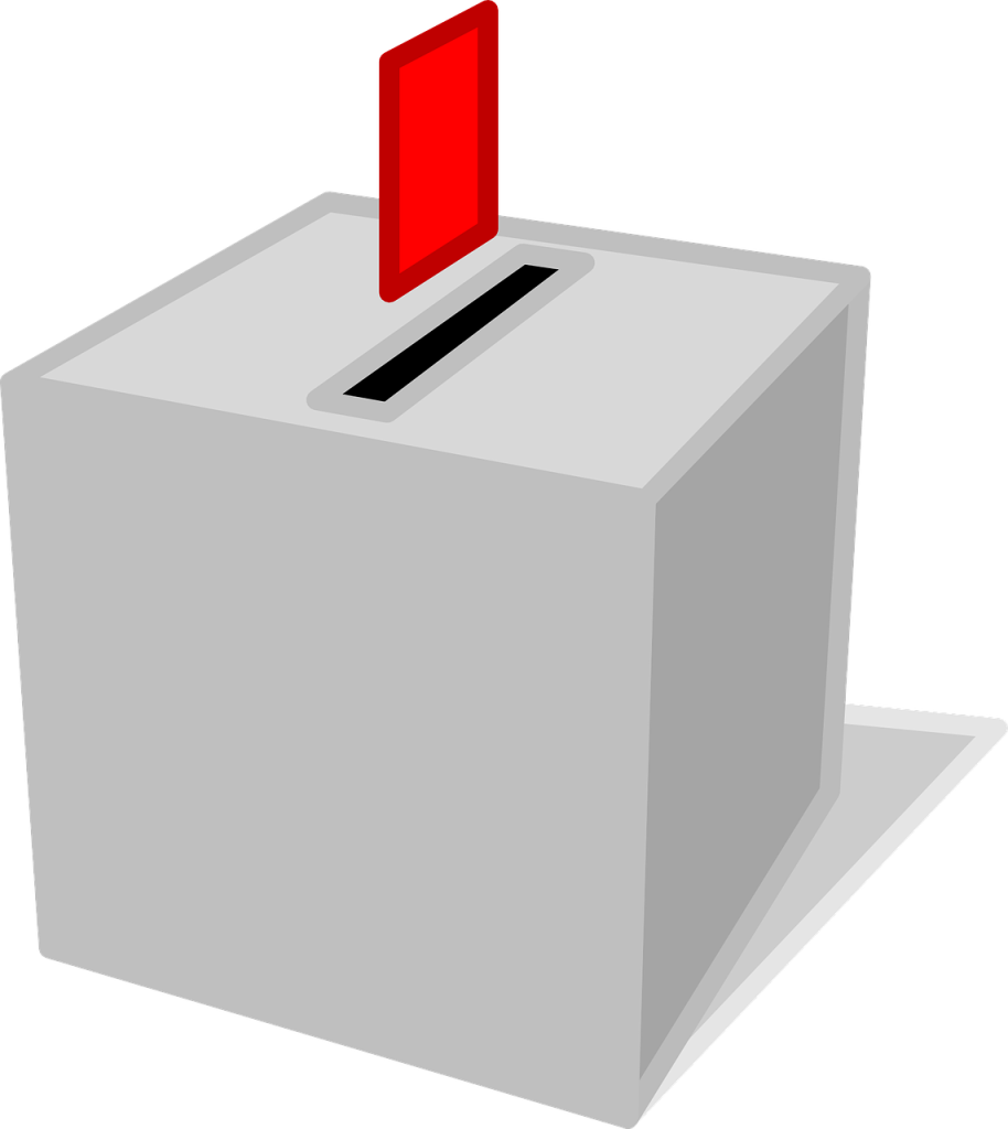 ballot, box, vote