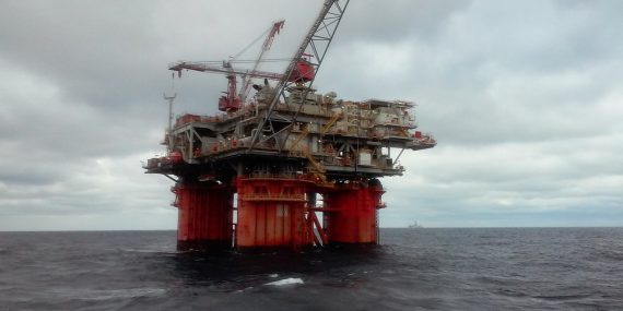 oil rig, oil platform, ocean