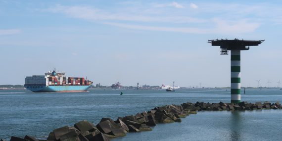 port, maasvlakte, container ship