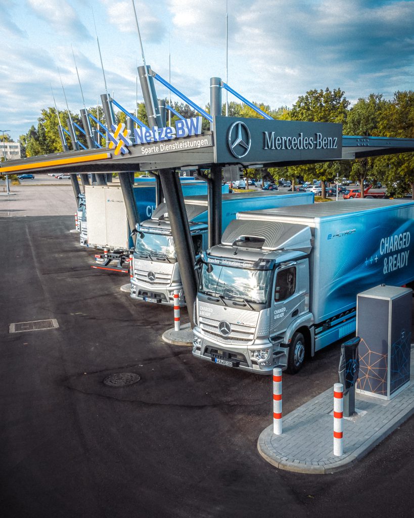 Electric Truck (E-Truck) Charging Station