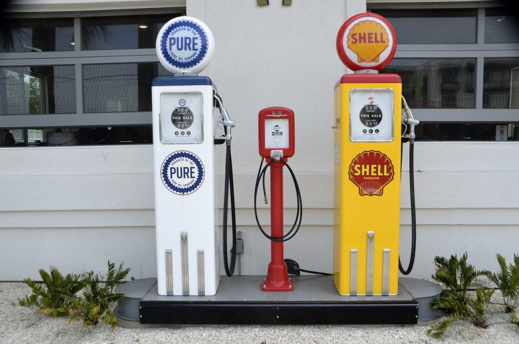 vintage, gas pump, fuel