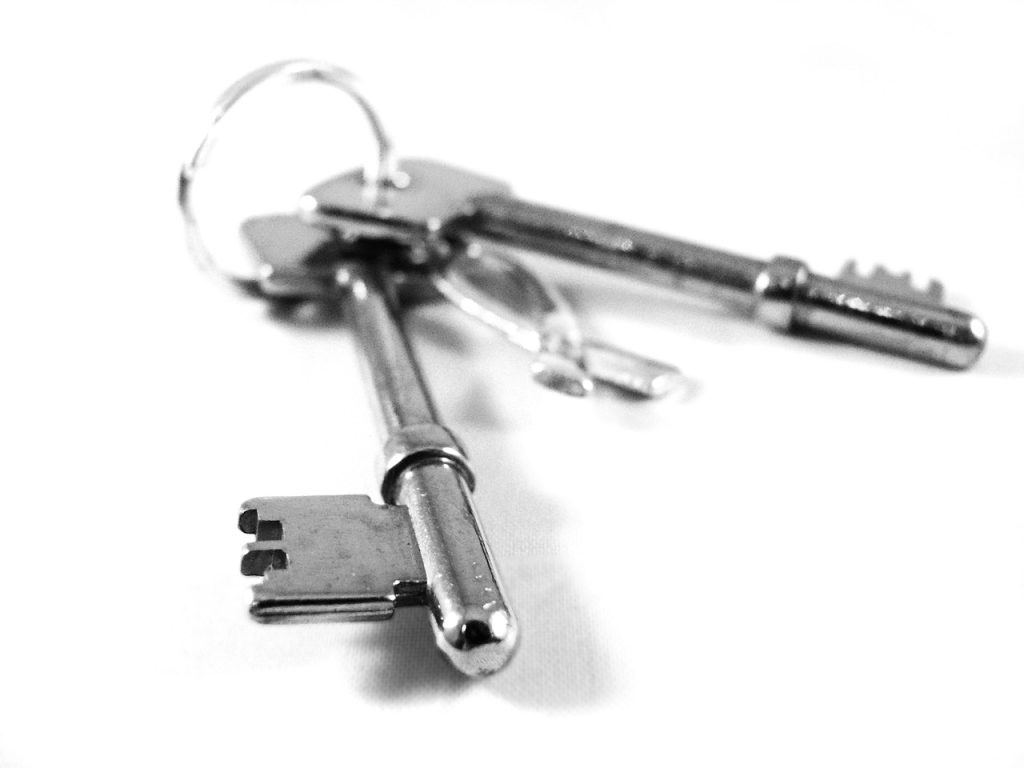 keys, silver, security