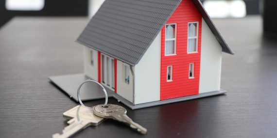 house, key, property