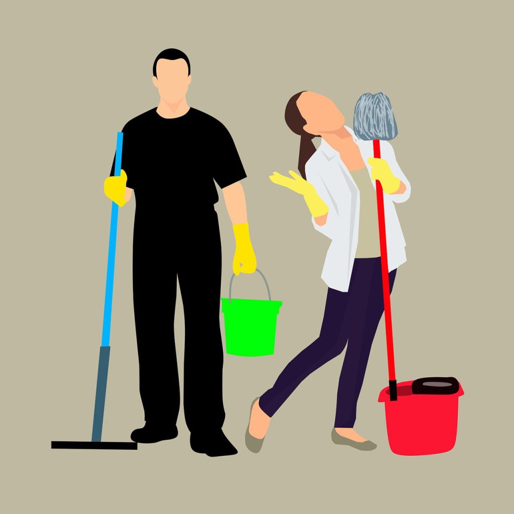 cleaning, service, cleaner
