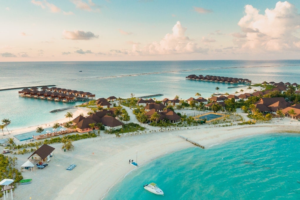 Aerial Shot Of Beach