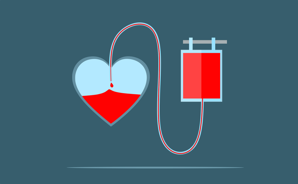 heart, blood, donation