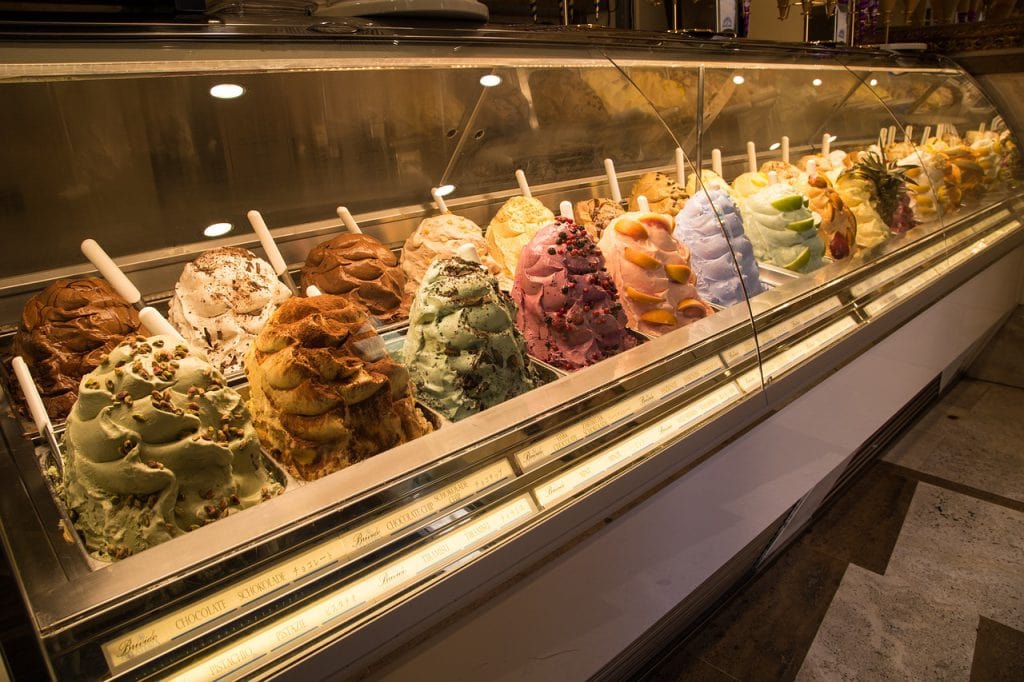 ice cream, italy, italian