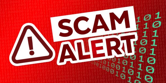 scam alert, cyber attack, hack