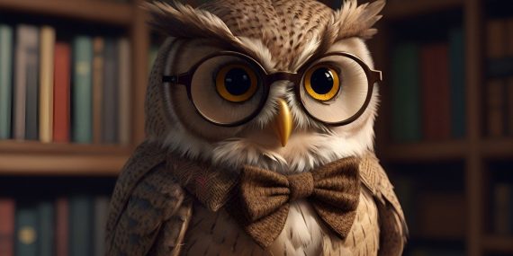 ai generated, owl, wisdom