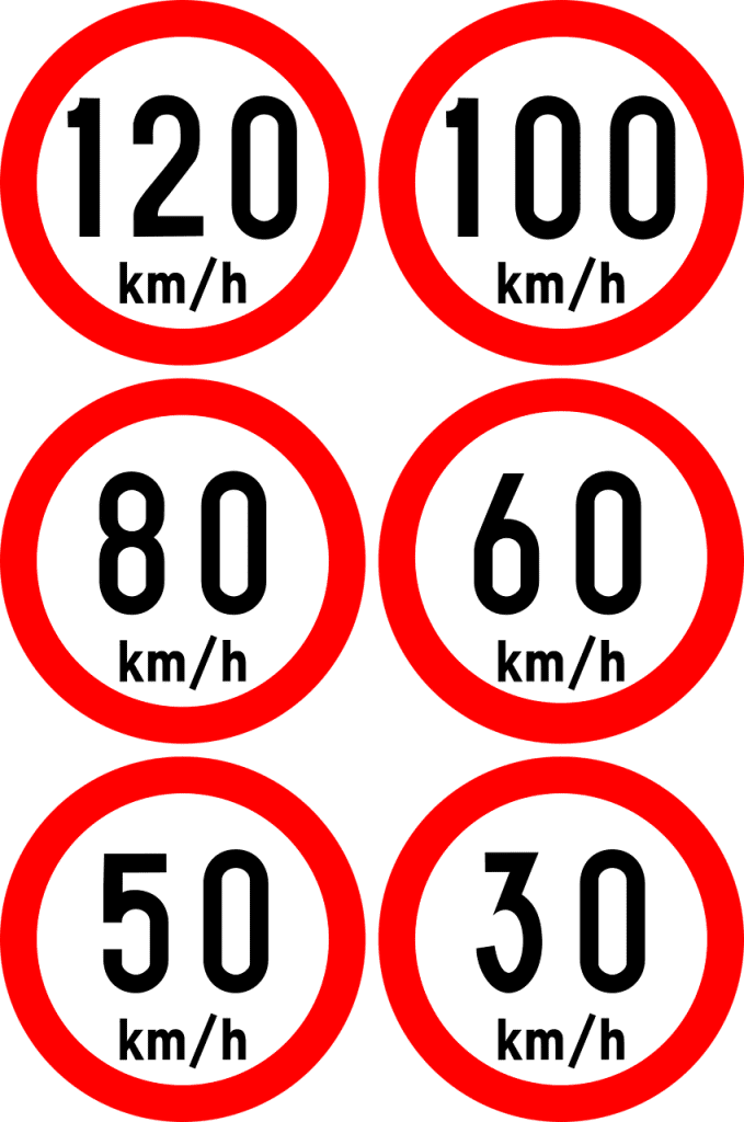 irish speed limits, speed, limit