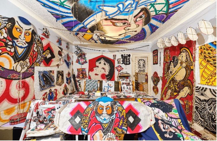 Japanese Room in Mr Goodmans house. Photo: Scheltens & Abbenes / Kite Club