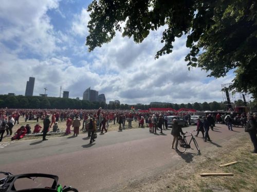 Rode Lijn demo Den Haag mei 2025 3