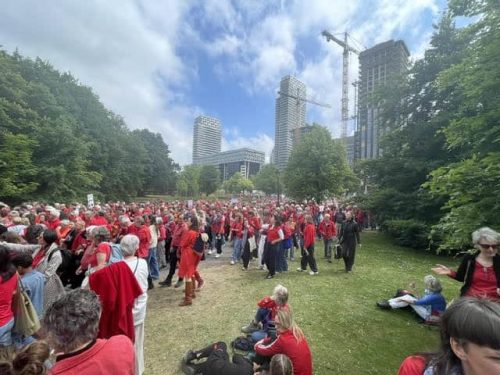 Rode Lijn demo Den Haag mei 2025 1